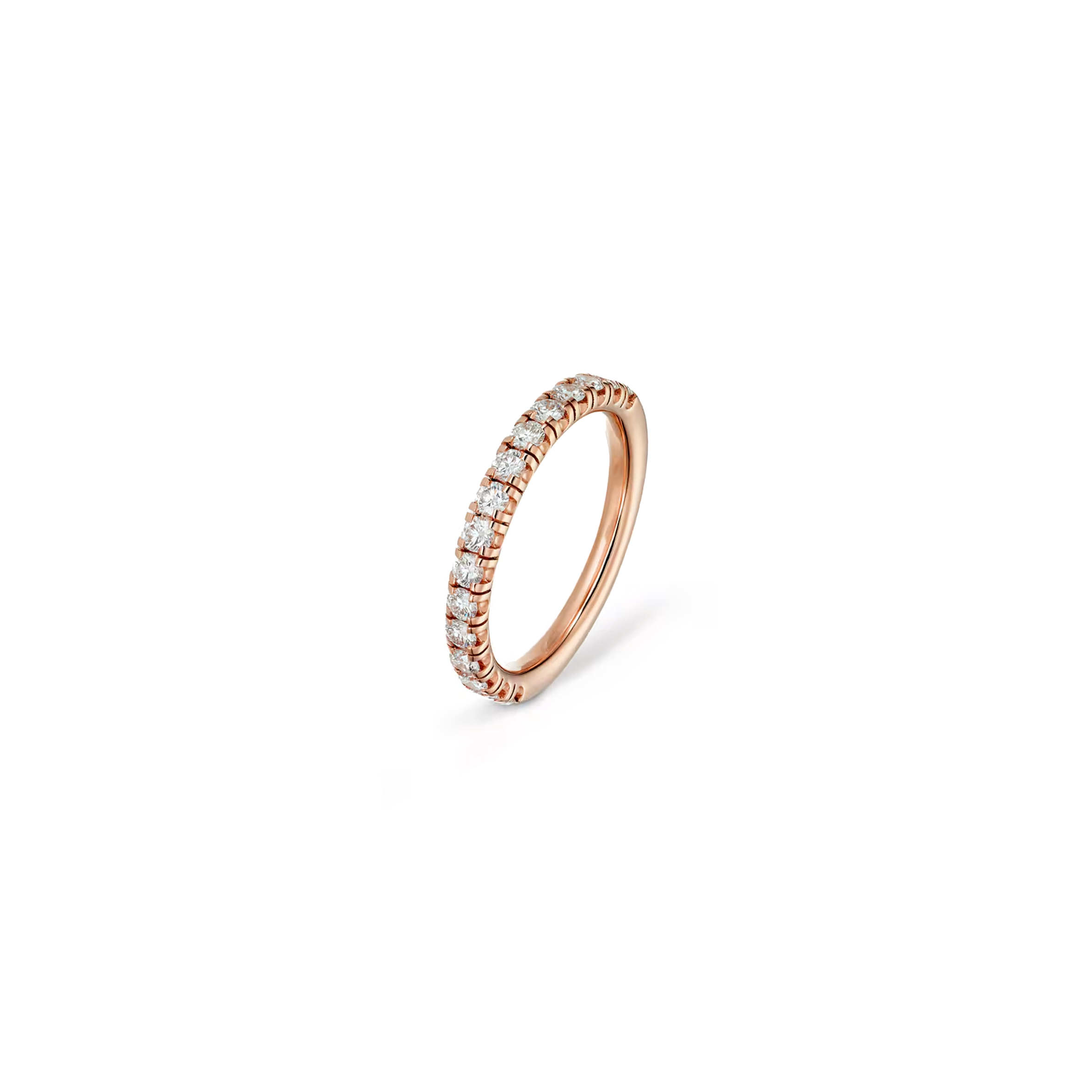 CARTIER ETINCELLE DE CARTIER WEDDING RING, WIDTH 2 MM, SEMI-PAVED B4221800